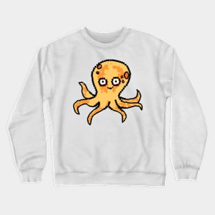 Pixel Octopus Crewneck Sweatshirt